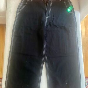 Gap women’s carpenter jeans in black